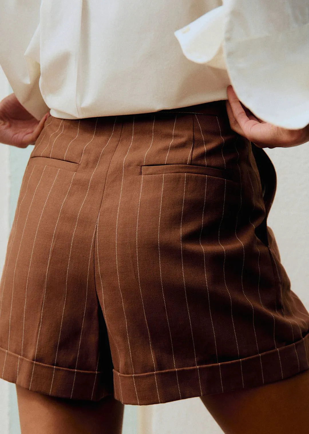 Chocolate Cream Tennis Stripes
