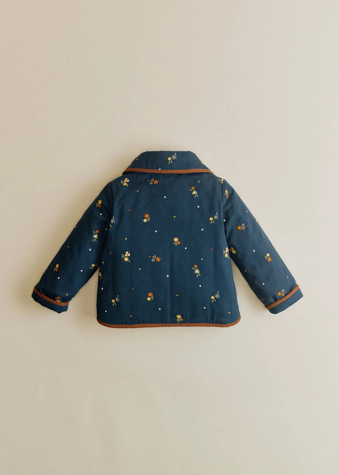 Medium Blue Lorea Embroidery