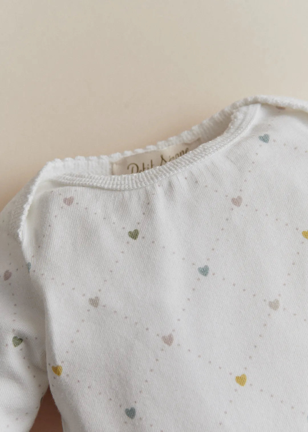 Pastel Heart Lattice Print