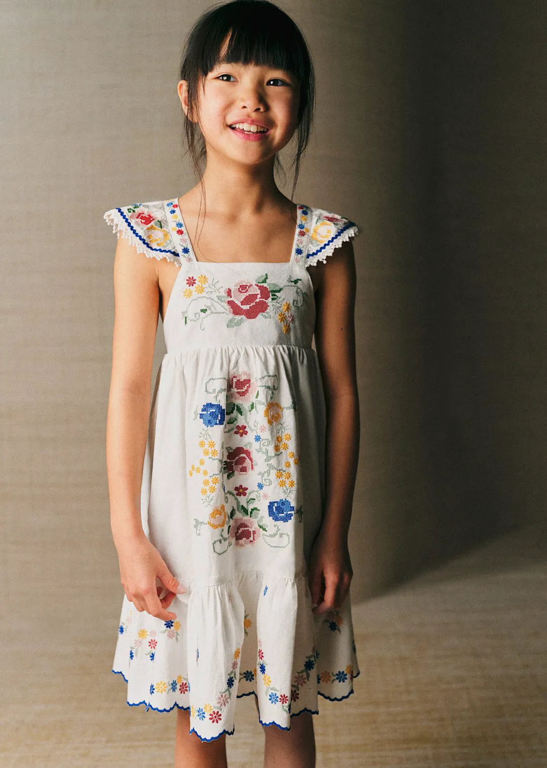 Spring Placed Embroidery