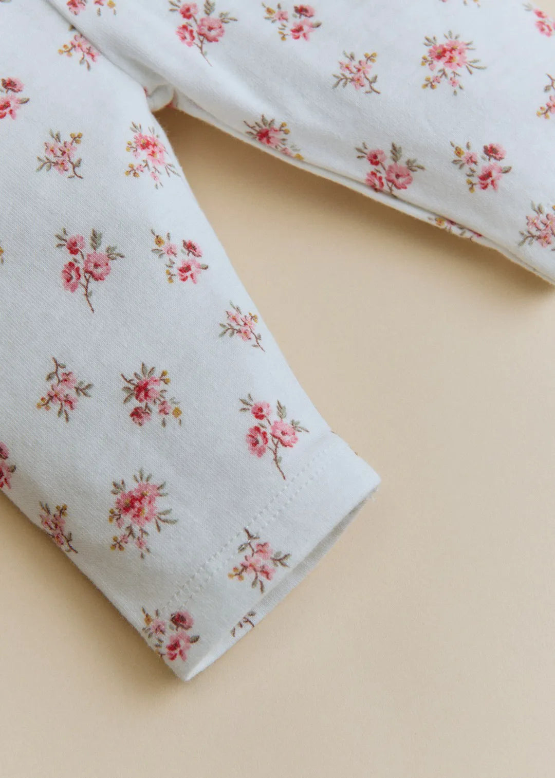 Milky White / Joe Floral Print