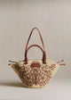 Raffia Embroidery Terracotta Flowers
