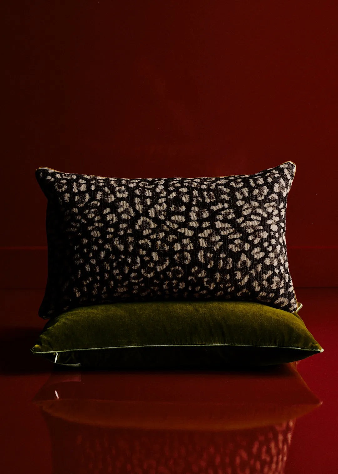 Brown and Ecru Leopard