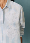 Pale Blue Stripes