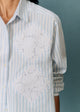 Pale Blue Stripes
