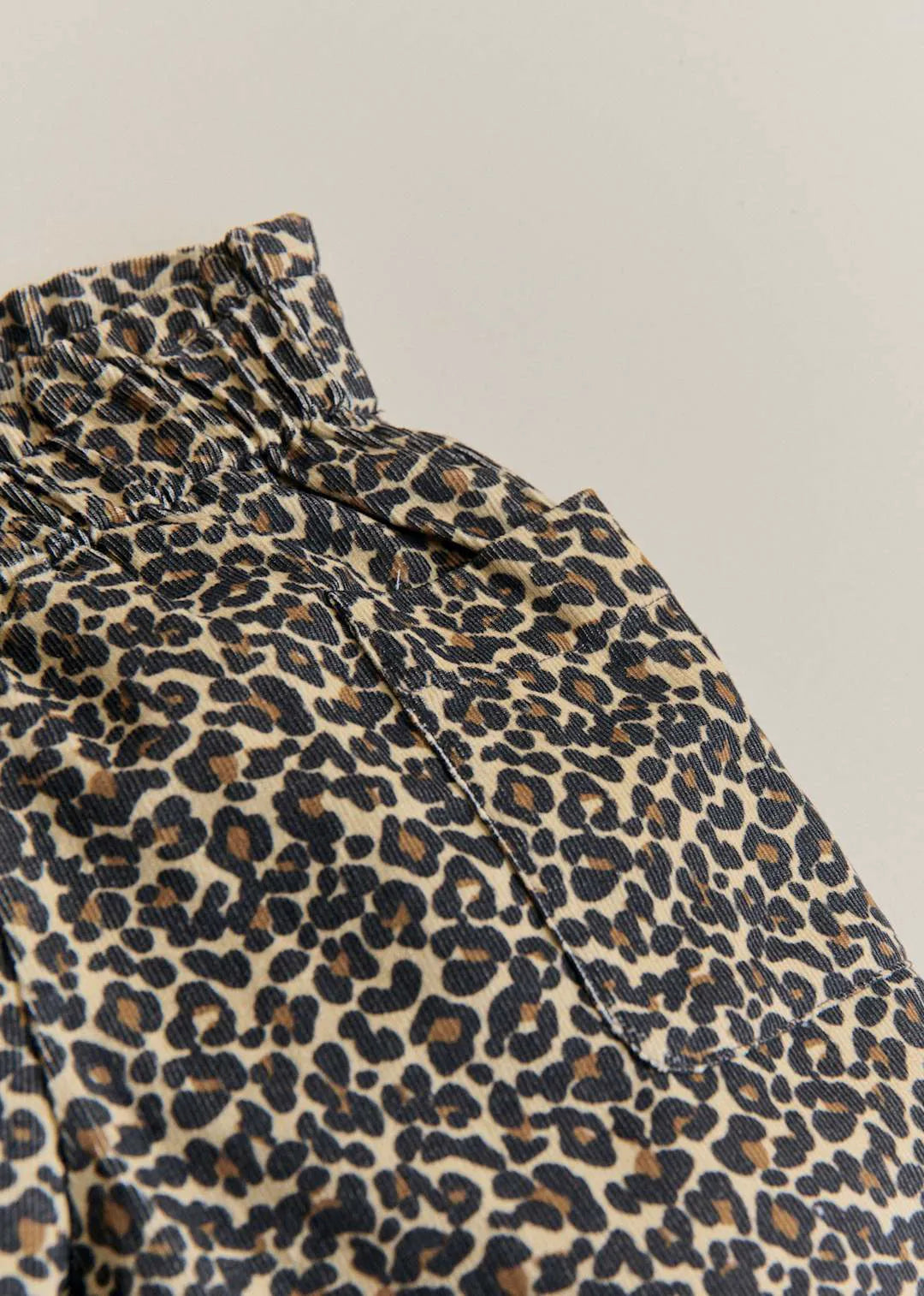 Beige Leopard Print