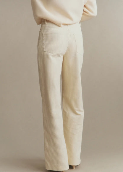 Ecru Corduroy