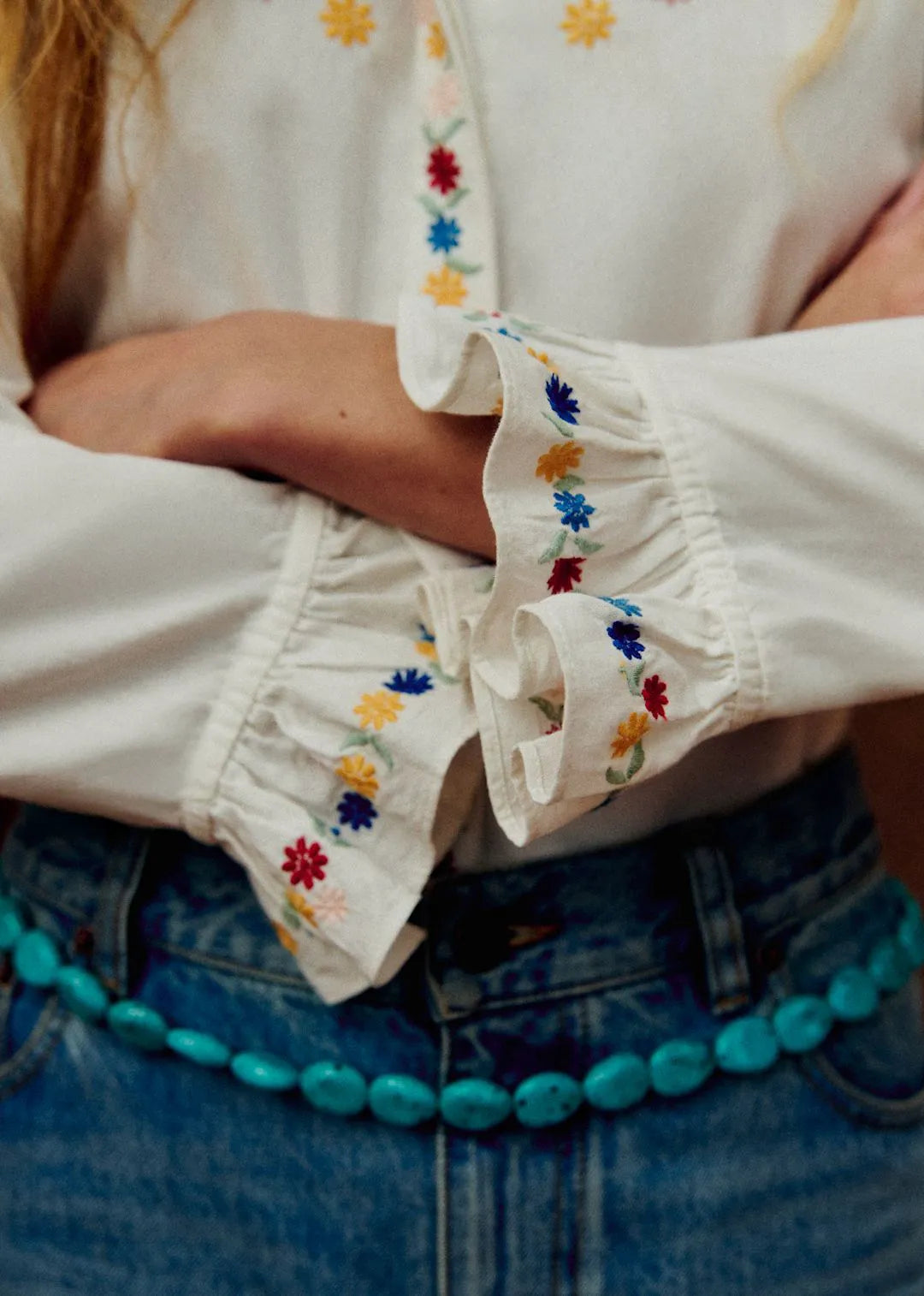 Spring Placed Embroidery