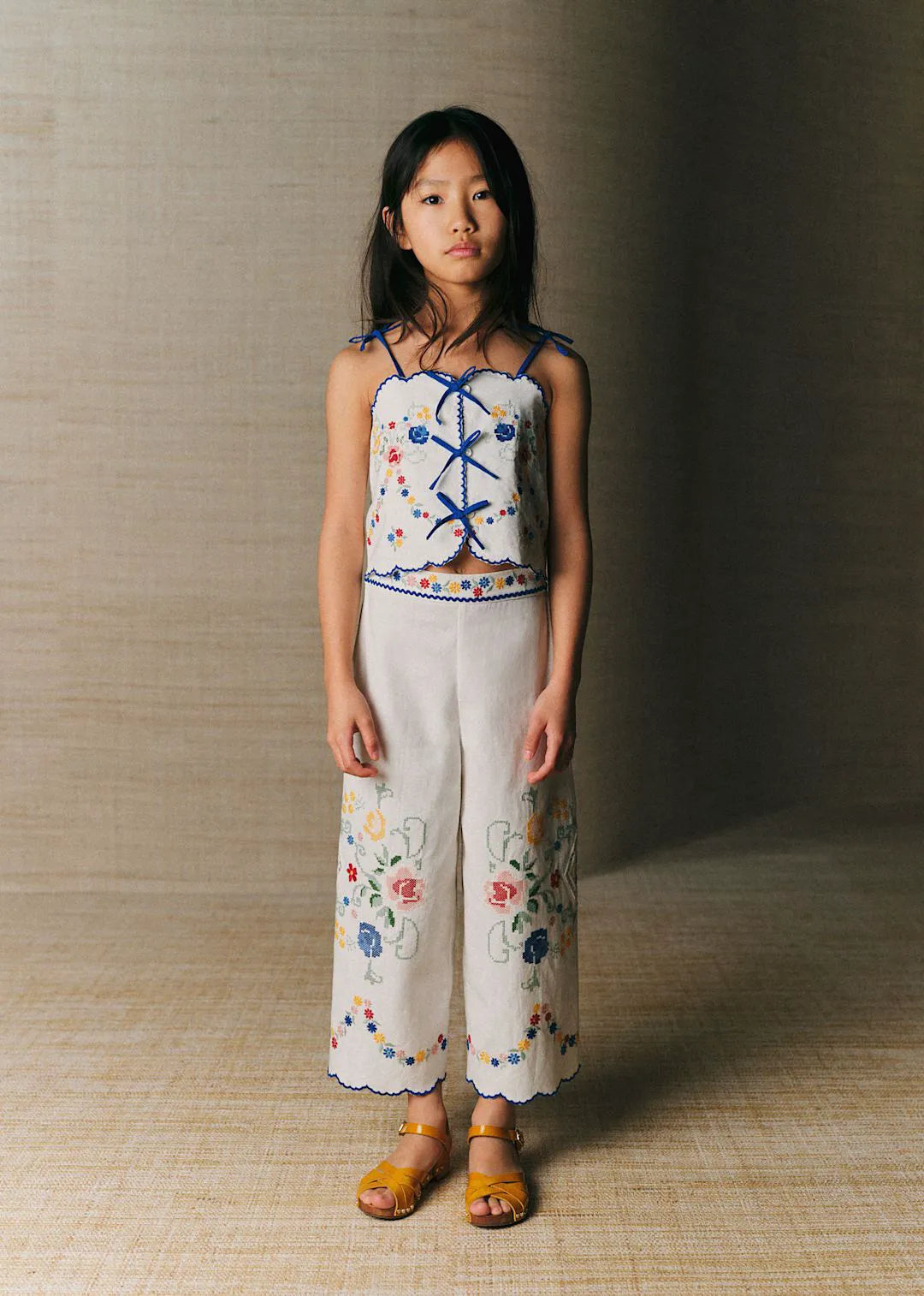 Spring Placed Embroidery