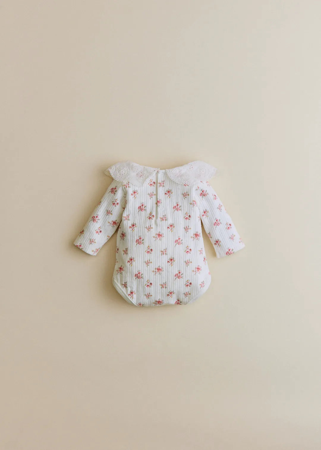 Milky White / Joe Floral Print