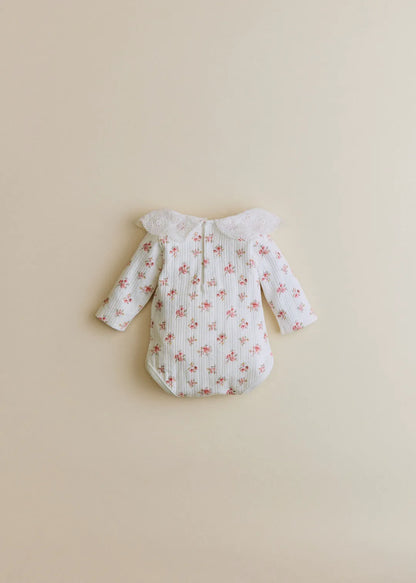 Milky White / Joe Floral Print