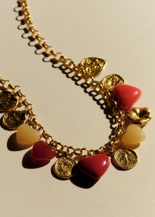 Red Multi Gold