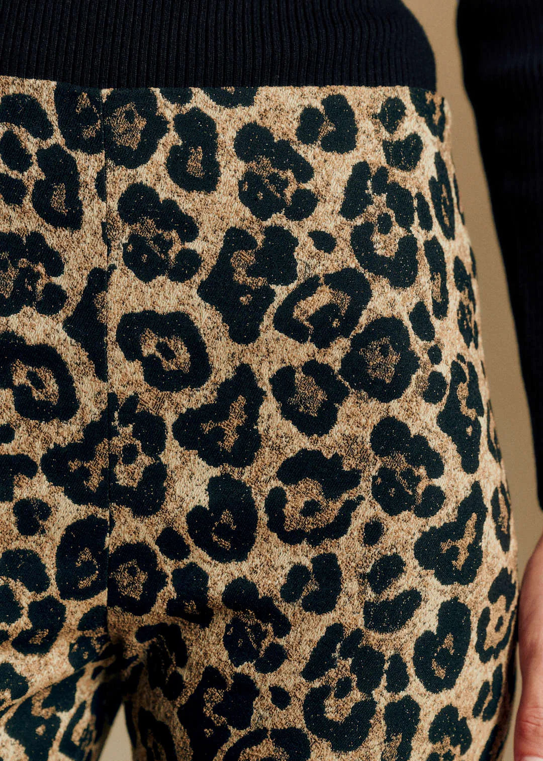 Leopard Jacquard