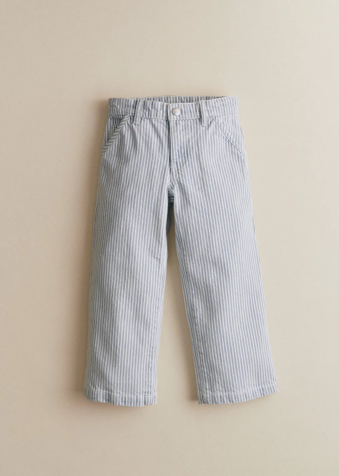Blue Striped Denim