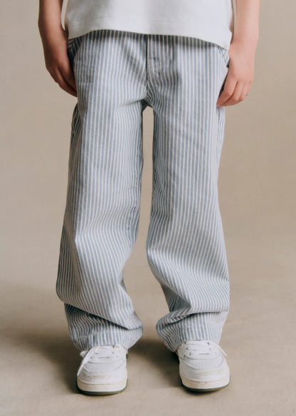 Blue Striped Denim