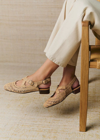 Woven Beige Textile