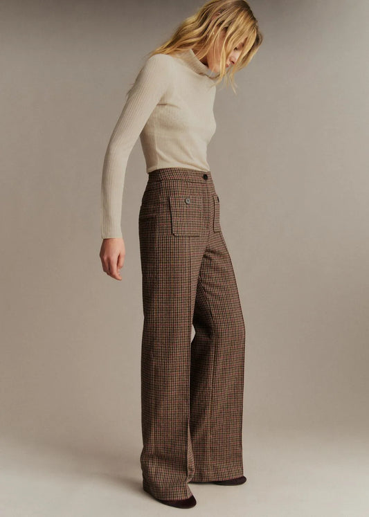 Multicoloured houndstooth