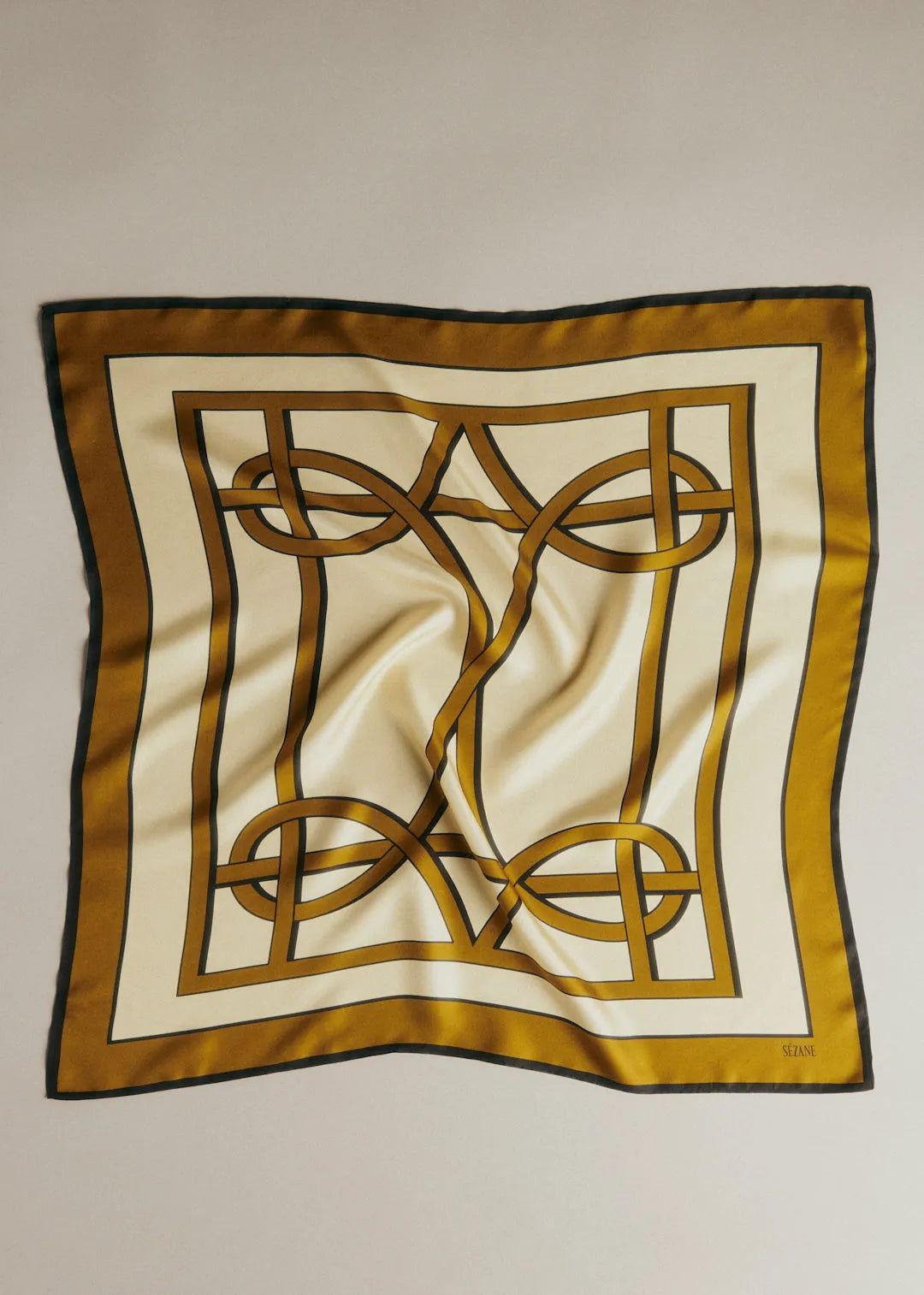 Golden Brown Monogram - Solidarity Creation