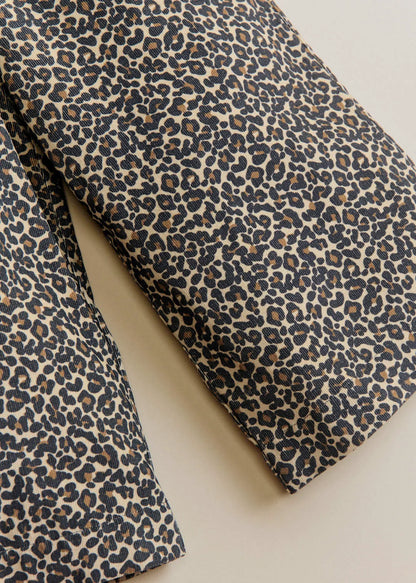 Beige Leopard Print