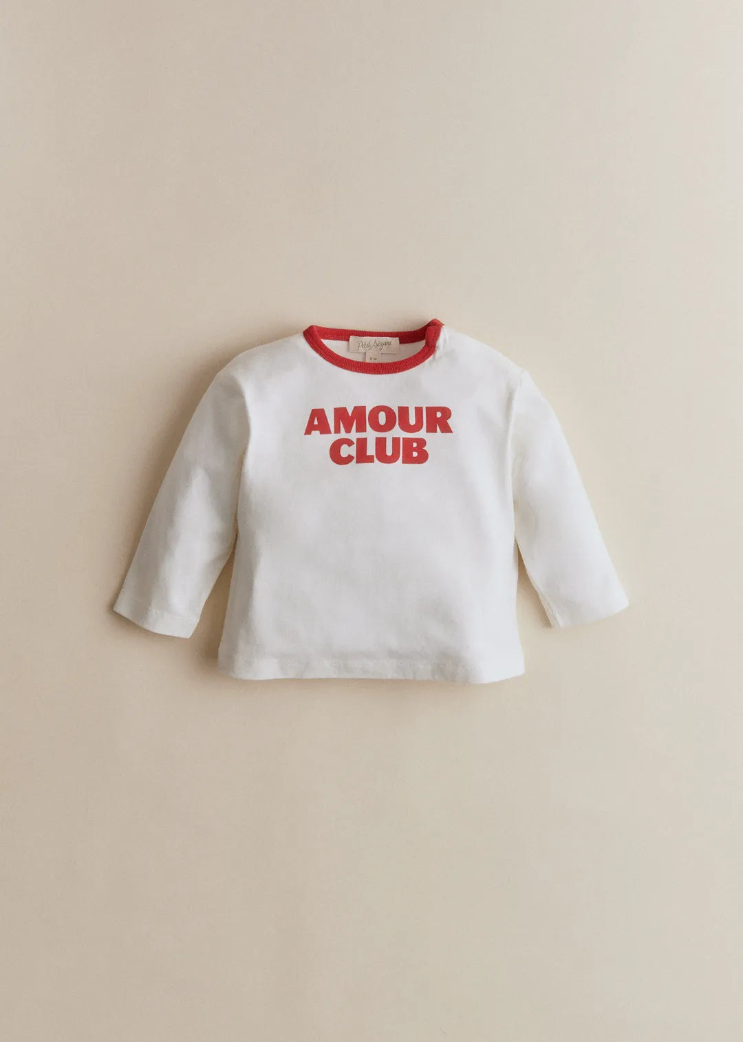 Ecru / Red