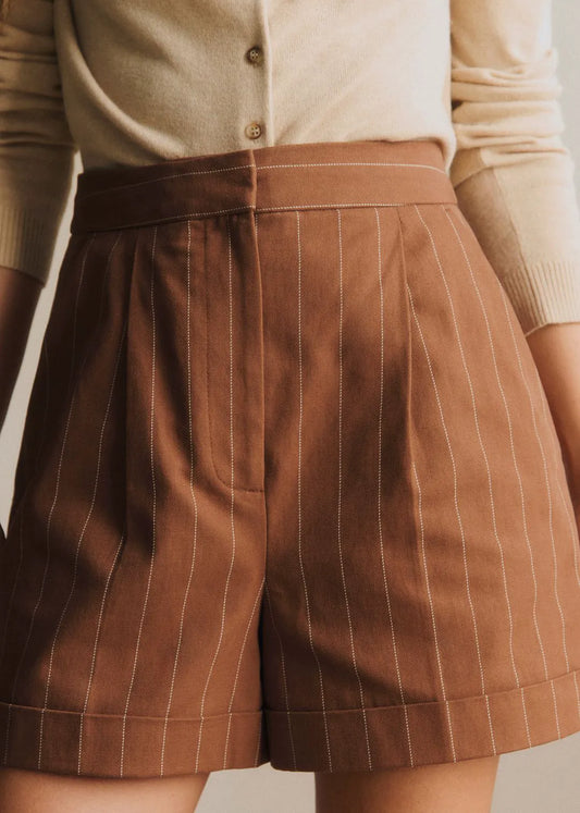 Chocolate Cream Tennis Stripes