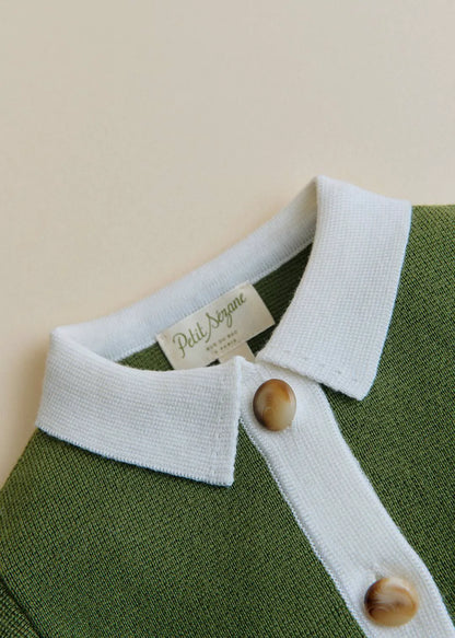 Khaki/ ecru