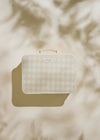 Beige Checkerboard