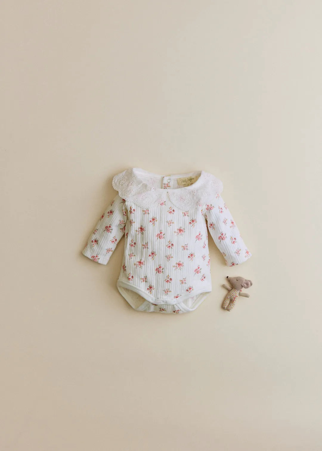 Milky White / Joe Floral Print