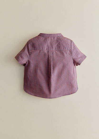 Pink, Navy Stripes