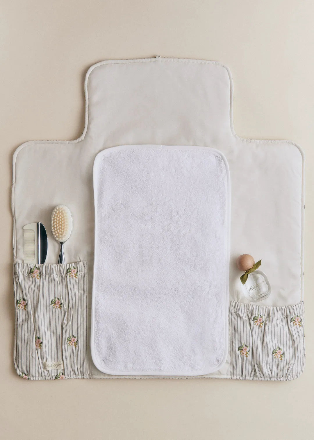 Striped Floral Embroidery
