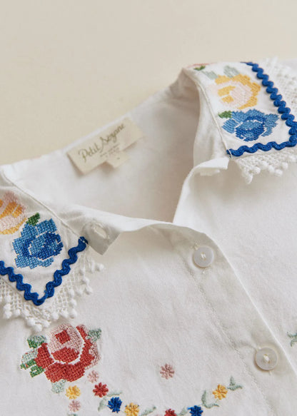 Spring Placed Embroidery
