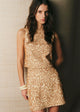 Straw with contrasting Pearl Ochre Embroidery