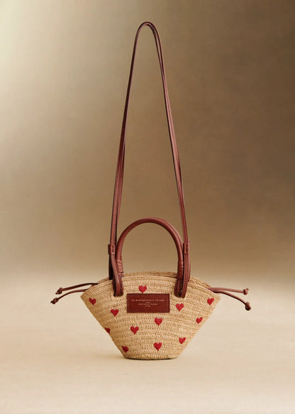 Raffia Heart Embroidery