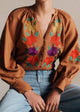 Chestnut with 70's Embroidery