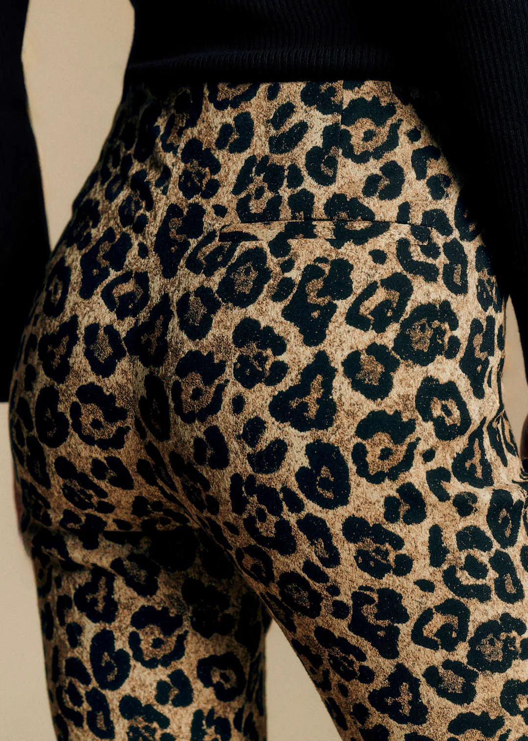 Leopard Jacquard