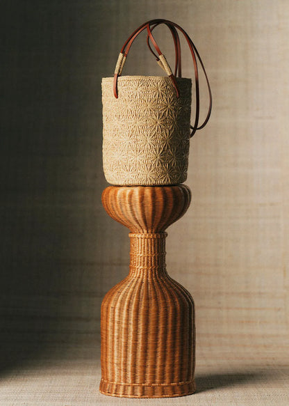 Natural Raffia Embroidery