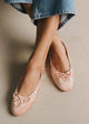 Pale Pink Pleated Satin