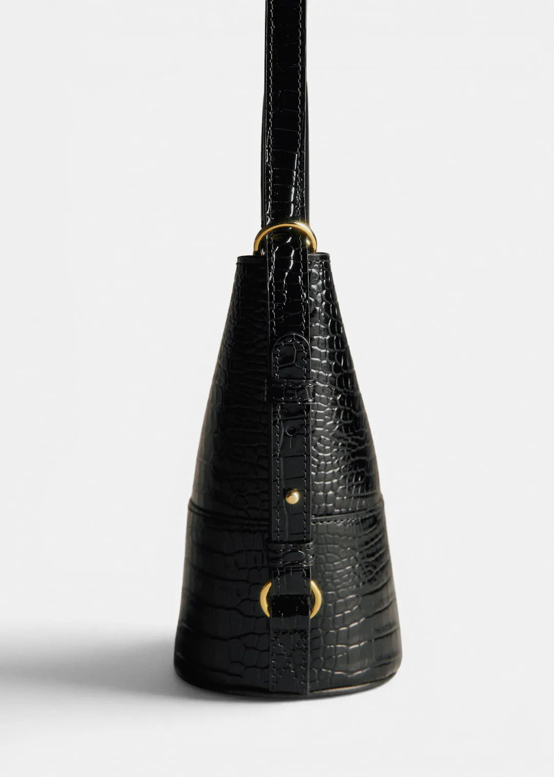 Black Crocodile Print