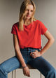 Bright red