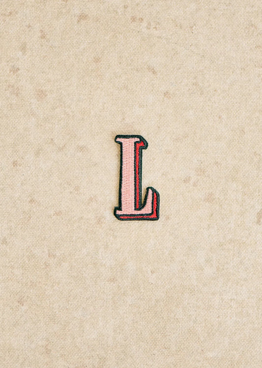 Letter L - Pink