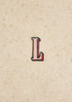 Letter L - Pink