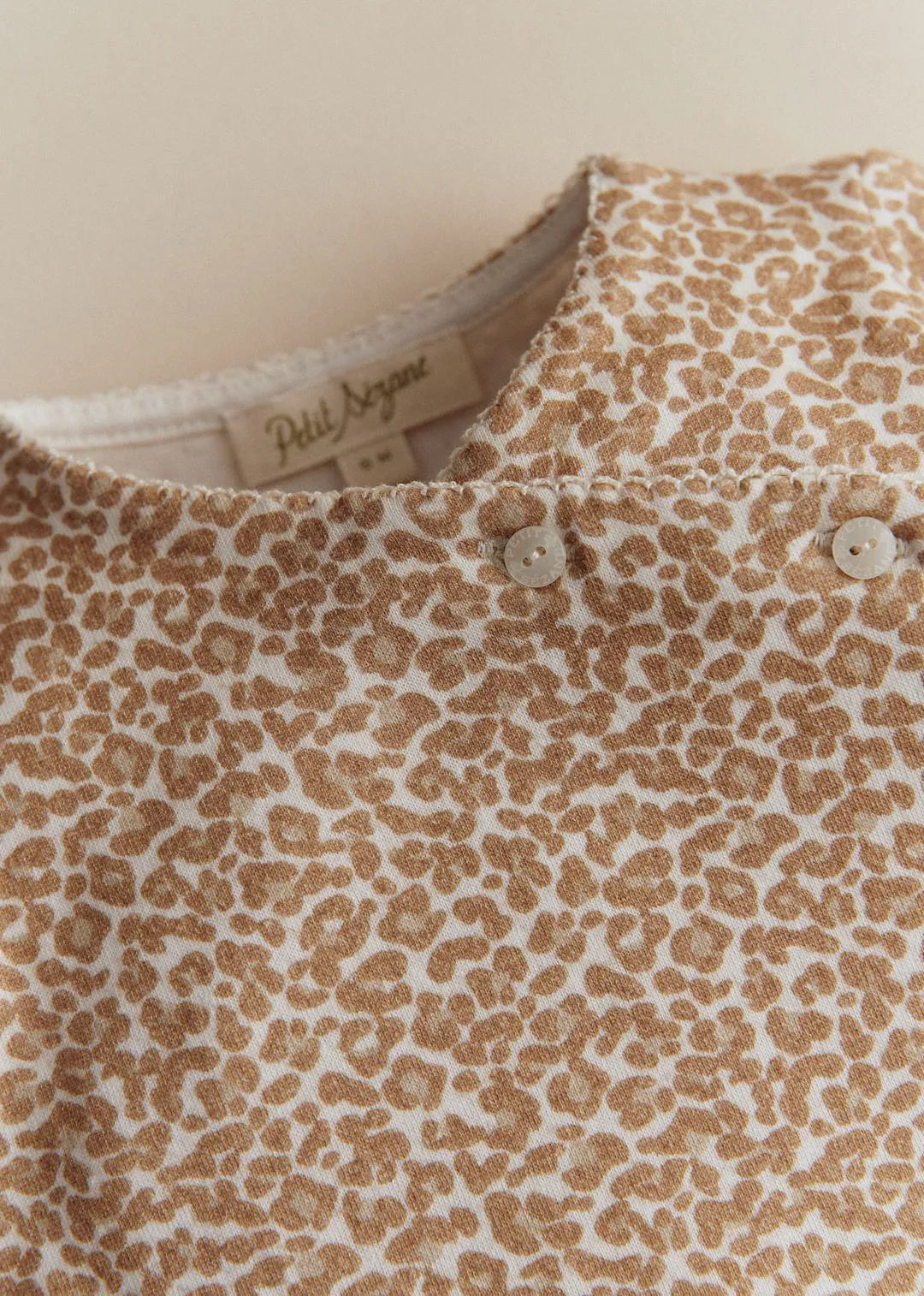 Cream leopard