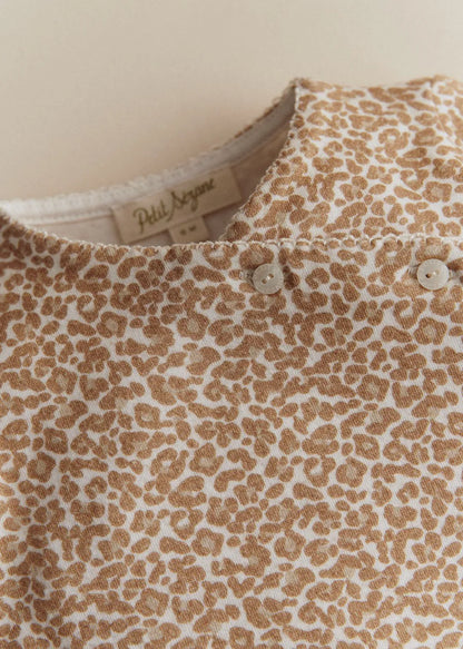 Cream leopard
