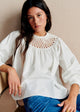 Ecru with Embroidery