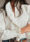 Embroidered Ecru