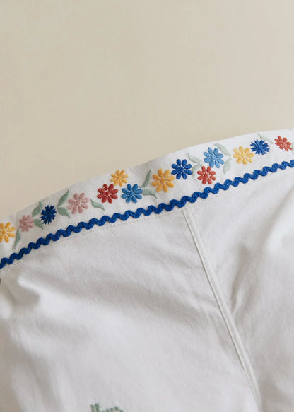 Spring Placed Embroidery