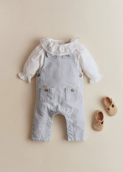 Blue Striped Denim