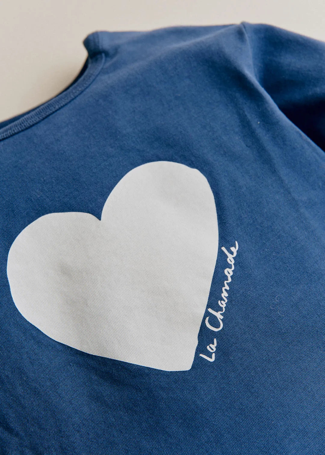 Indigo blue / Ecru