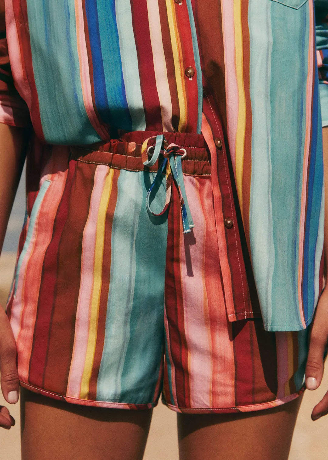 Tuba Stripes Print