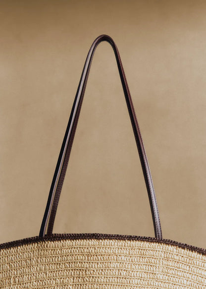 Natural Choco Raffia